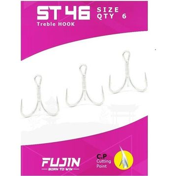 Fujin ST46 3'lü Maket Balık İğnesi