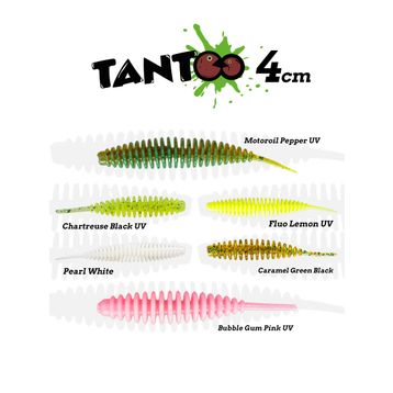 Fujin Tantoo 40 mm Motoroil Pepper UV Silikon Balık