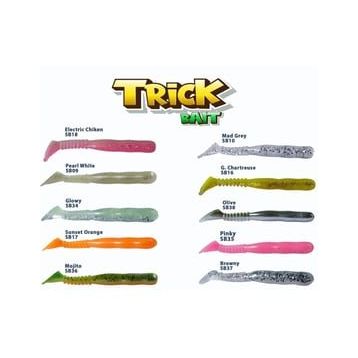 Fujin Trick Bait 09 cm Silikon Balık Olive Yem