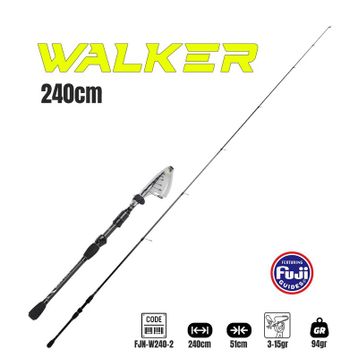 Fujin Walker 240 cm 3-15 gr Teleskopik Spin Olta Kamışı