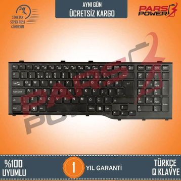 Fujitsu Lifebook AH532-307 Siyah Klavye