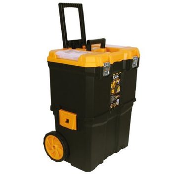 Full 2 Katlı Tekerlekli Metal Kilitli Takım Çantası