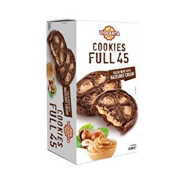 Full 45 150 gr Fındık Ezmeli Krema Dolgulu Kurabiye