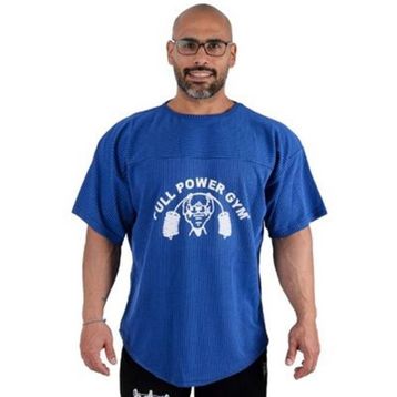 Full Power Gym Ragtop Lacivert Siyah Çizgili T-shirt