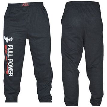 Full Power Gym Siyah Erkek Alt Eşofman