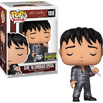 Funko 36650 Rocks Elvis 68 Comeback Special Figür