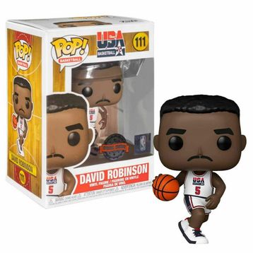 Funko 56397 Pop NBA Legends - David Robinson 1992 Team USA White Figür