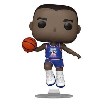 Funko 59373 NBA Legends Magic Johnson 1991 Blue NBA All Star Uniform Pop Figür