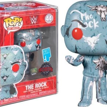 Funko 59560 Artist Series Wwe The Rock Pop Figür