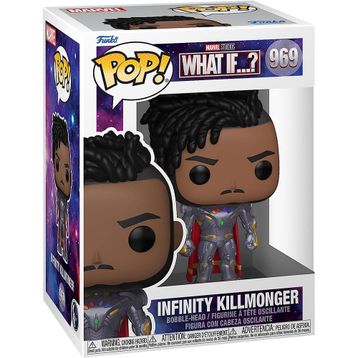Funko Marvel What If!- Infinity Killmonger Pop Figür