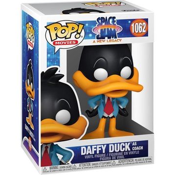 Funko Movies Space Jam 2 New Legacy Daffy as Coach Pop Figür
