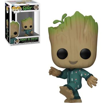 Funko Pop 1192 Marvel I Am Groot in Onesie Figür