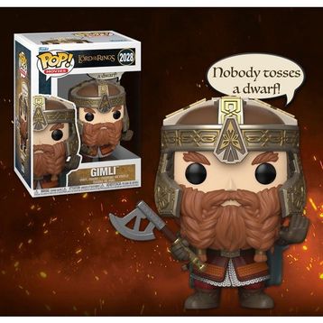 Funko Pop 2028 Lord of the Rings Gimli Figür