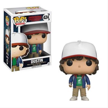 Funko Pop 424 Stranger Things Dustin Figür