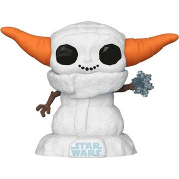 Funko Pop 748 Star Wars Holiday Snowman Grogu Figür