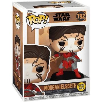 Funko Pop 792 Star Wars Morgan Elsbeth Glow in the Dark Figür