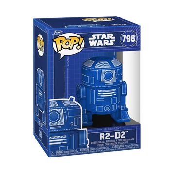 Funko Pop 798 Star Wars R2-D2 Blueprint Figür
