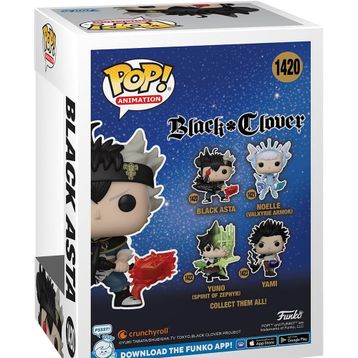 Funko Pop Animation Black Clover Asta Figür