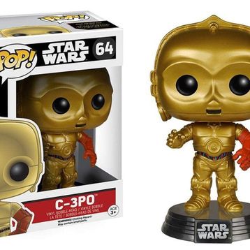 Funko Pop C3PO Star Wars EP7 Aksiyon Figür