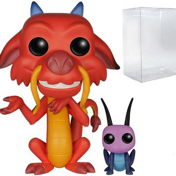 Funko POP Disney Mulan Mushu & Cricket Figür