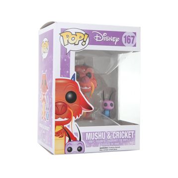 Funko POP Disney Mulan Mushu & Cricket Figür
