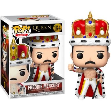 Funko Pop Freddie Mercury King Figür