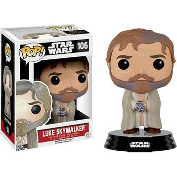 Funko POP Star Wars EP7 Luke Skywalker Bearded/Robe Figür