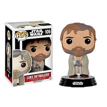 Funko POP Star Wars EP7 Luke Skywalker Bearded/Robe Figür