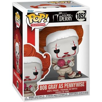 Funko Pop Television 1852 Welcome To Derry Bob Gray As Pennywise Figür