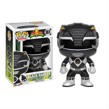 Funko POP TV Power Rangers Black Ranger Figür