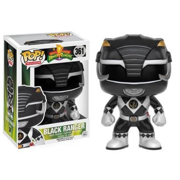 Funko POP TV Power Rangers Black Ranger Figür