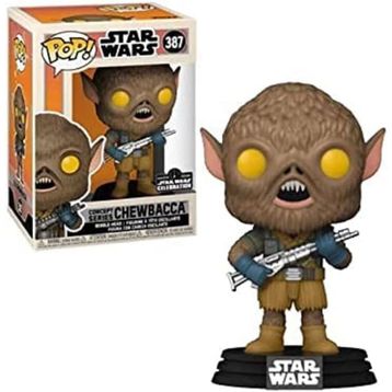 Funko Star Wars 2020 Galactic Convention Exclusive Chewbacca POP Figür