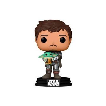Funko Star Wars Mandalorian Mando Holding Child Pop Figür
