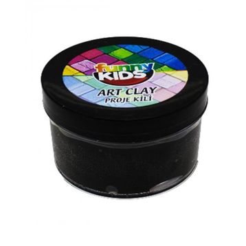 Funny Kids Art Clay Siyah 40 cc Proje Kili