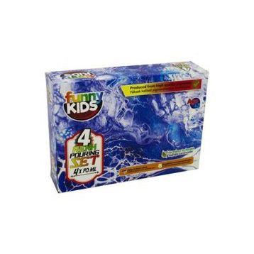 Funny Kids Pouring 4x70 ml Boya Seti