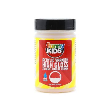 Funny Kids Su Bazlı 100 ml Parlak Vernik