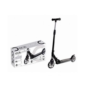 Furkan 8+ Yaş Gri Siyah Cool Wheels Metal 2 Tekerlekli Katlanabilir Scooter