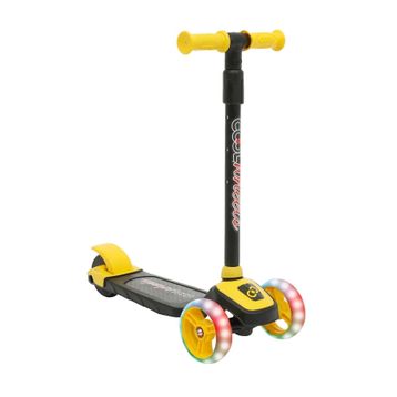 Furkan FR58925 Cool Wheels Led Işıklı 3 Tekerlekli Yükseklik Ayarlı Sarı Scooter