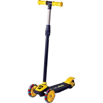 Furkan FR58925 Cool Wheels Led Işıklı 3 Tekerlekli Yükseklik Ayarlı Sarı Scooter
