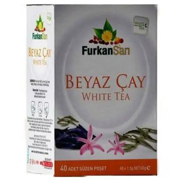 Furkan Sarı 40 Süzen Beyaz Poşet Çay