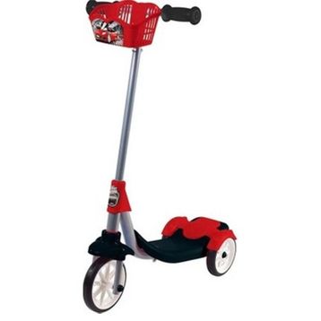 Furkan Toys Max Speed 3 Kırmızı Tekerli Frenli Sepetli Scooter