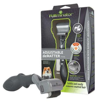 Furminator Kedi ve Köpek için Ayarlanabilir Kıtık Açıcı Tarak