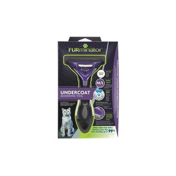 Furminator Shorthair M/L Boy Kısa Tüylü Kedi Tarağı