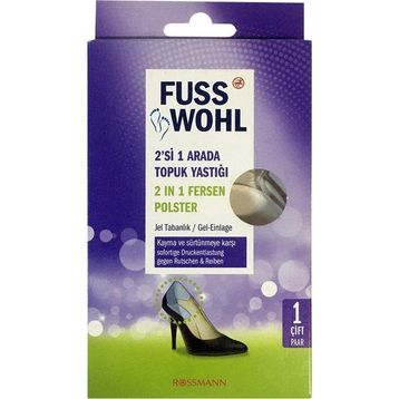 Fusswohl 2'si 1 Arada Topuk Yastığı