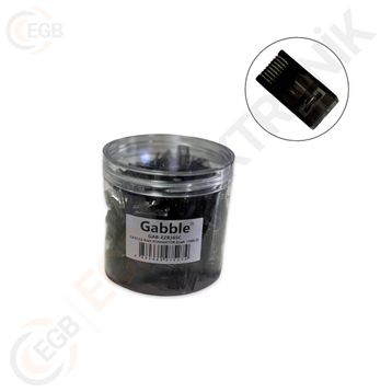 Gabble GAB-CLR EZRJ45 CAT6 100'lü Siyah Konnektör