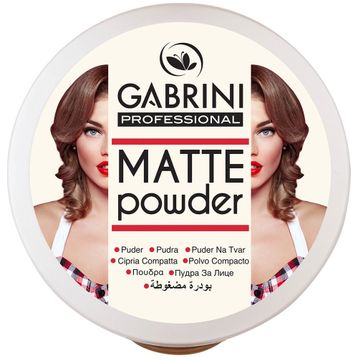 Gabrini 04 Professional Matte Powder Bej Mat Pudra