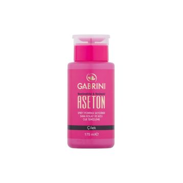 Gabrini 175 ml Çilekli Pompalı Aseton