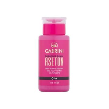 Gabrini 175 ml Çilekli Pompalı Aseton