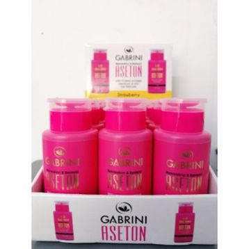 Gabrini 175 ml Pembe Pompalı Aseton