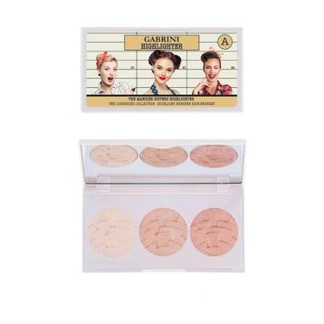 Gabrini 3'lü A Serisi Highlighter Aydınlatıcı Paleti